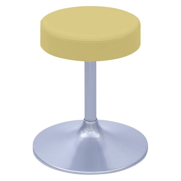 【軒先渡し】高田ベッド A型クランケチェアー Φ360mm 24989600 ビニルレザーアイボリー TB-1562-01(H450) 1台（直送品）