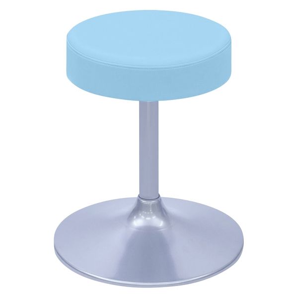 【軒先渡し】高田ベッド A型クランケチェアーΦ360mm 24989500 ビニルレザースカイブルー TB-1562-01(H400) 1台（直送品）