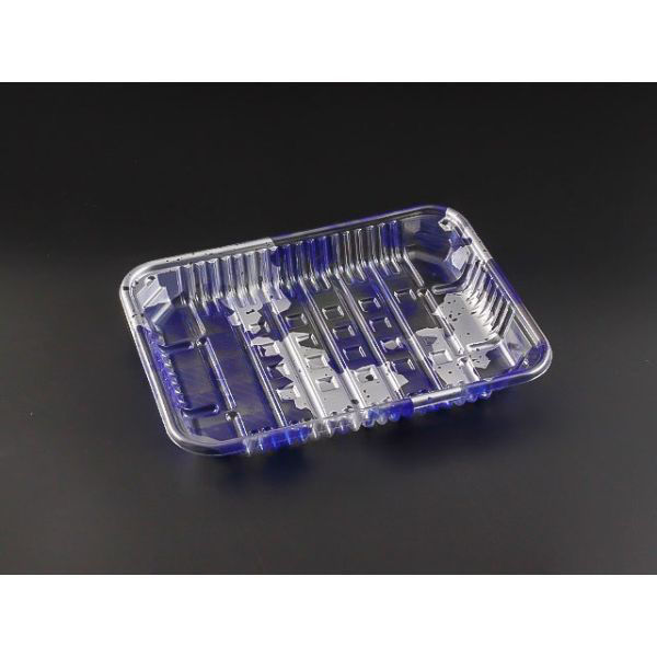 リスパック 透明トレー バイオPET AC-20-15T みぞれ青 FSFV854 1ケース(1000個(100（直送品）