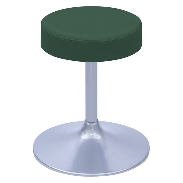 【軒先渡し】高田ベッド A型クランケチェアーΦ360mm 24989400 ビニルレザーメディグリーン TB-1562-01(H350) 1台（直送品）