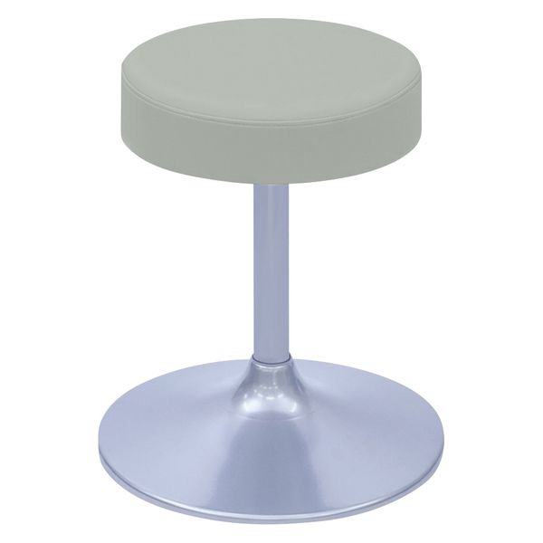 【軒先渡し】高田ベッド A型クランケチェアー Φ360mm 24989400 ビニルレザーグレー TB-1562-01(H350) 1台（直送品）