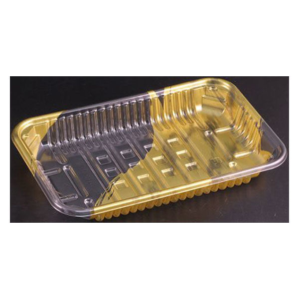 リスパック 透明トレー バイオPET AC-20-13T はやて金 FSFV832 1ケース(1200個(100（直送品）