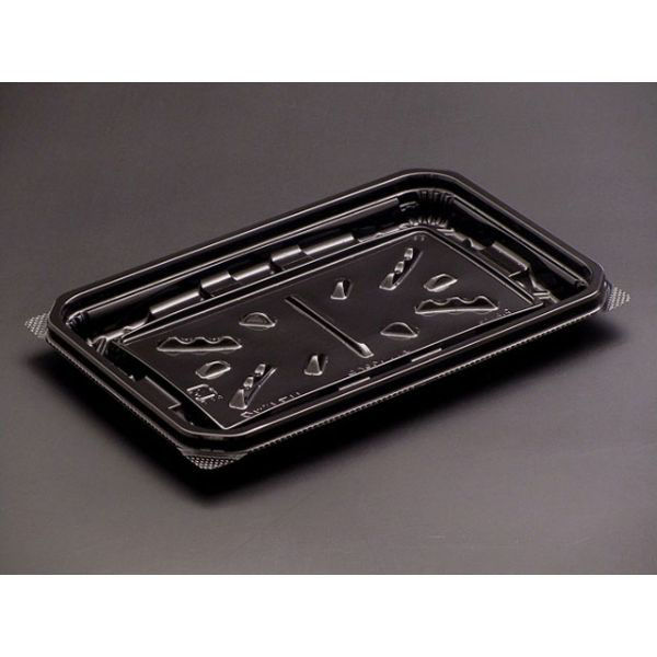 リスパック 惣菜容器 バイオカップ モレン 280B 黒 PBQA351 1ケース(1500個(50個×30)（直送品）