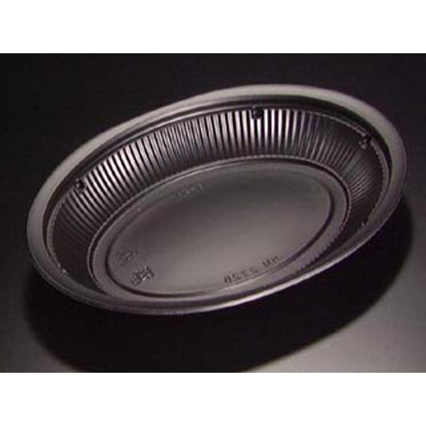 リスパック 軽食容器 バイオデリカ HM 272B 黒 RHIF757 1袋(50個)（直送品）