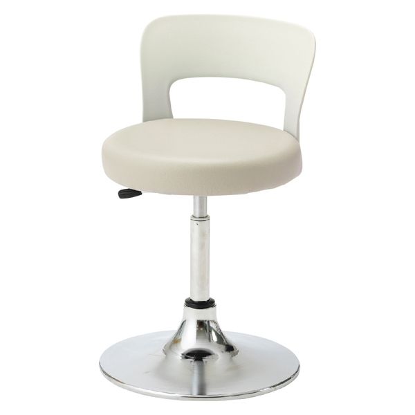 松吉医科器械 マツヨシ クランケチェア(背付) 25301600 クリームイエロー MY-N3230R 1台（直送品）