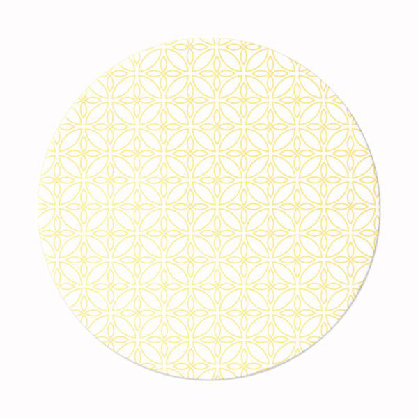 九州紙工 HANAシリーズコースター朝顔クッション紙丸型(90×90mm 厚み1mm) CO-3 1ケース(5000個(100個×50)（直送品）