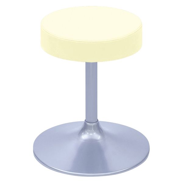 【軒先渡し】高田ベッド A型クランケチェアー Φ360mm 24989400 ビニルレザークリーム TB-1562-01(H350) 1台（直送品）