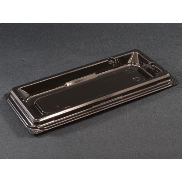 リスパック サラダ容器 バイオカップ キューブ H 04B 黒 PABK552 1ケース(800個(50個×16)（直送品）