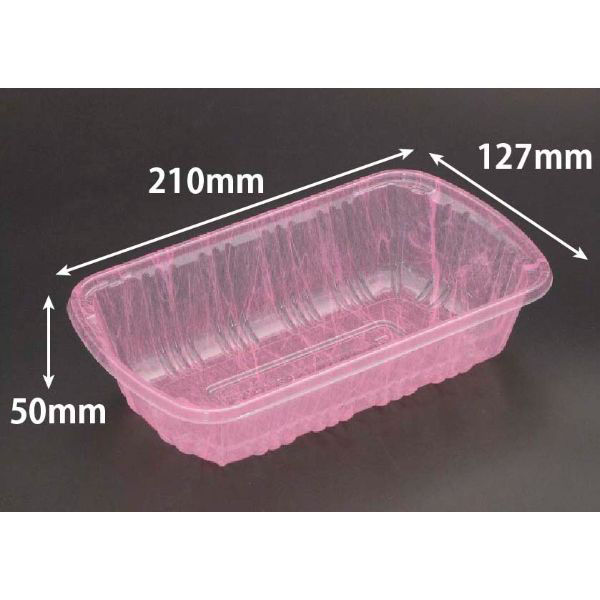 リスパック フルーツ容器 フルーツ 2R Uピンク FATW938 1ケース(1000個(100個×10)（直送品）