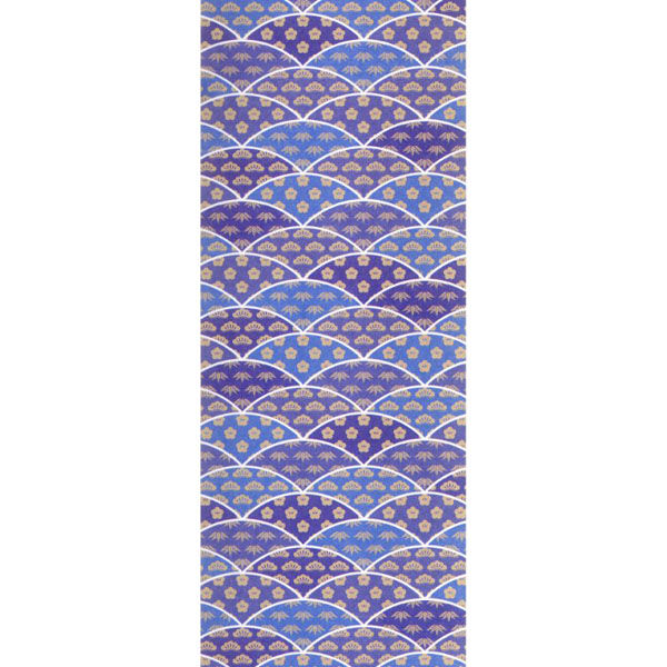 九州紙工 松竹梅シリーズ掛紙 蒼(54.5×8cm) OT-4 1ケース(2000個(100個×20)（直送品）