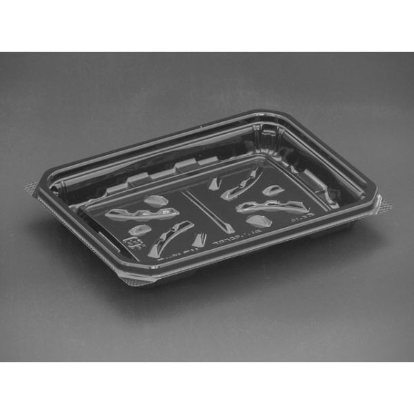 リスパック 惣菜容器 バイオカップ モレン 260BF 黒 PBQA431 1ケース(1500個(50個×30)（直送品）