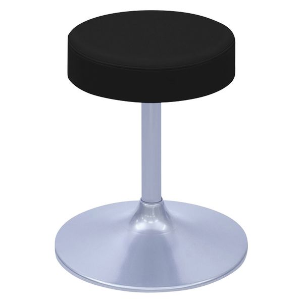 【軒先渡し】高田ベッド A型クランケチェアー Φ360mm 24989600 ビニルレザー黒 TB-1562-01(H450) 1台（直送品）