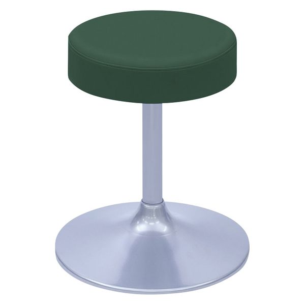 【軒先渡し】高田ベッド A型クランケチェアーΦ360mm 24989500 ビニルレザーメディグリーン TB-1562-01(H400) 1台（直送品）