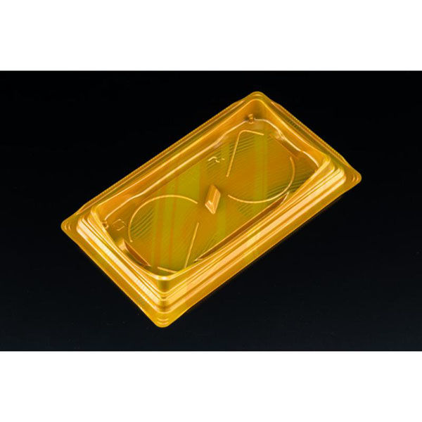 リスパック デザートカップ バイオカップ キューブルック NK25 ルミナス金 PABK481 1袋(50個)（直送品）