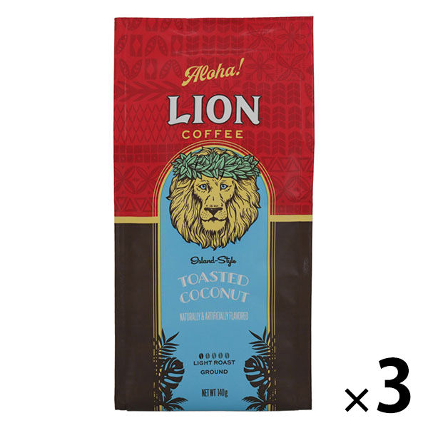 コーヒー粉】ライオンコーヒー トースティッドココナッツ 1