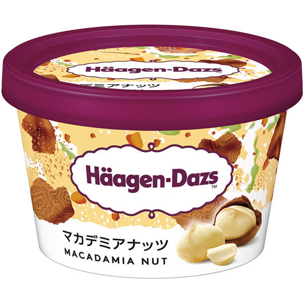 ハーゲンダッツ ジャパン [アイス] ミニカップ マカデミアナッツ 110ml×6個 4976994206338 1セット(6個)（直送品）