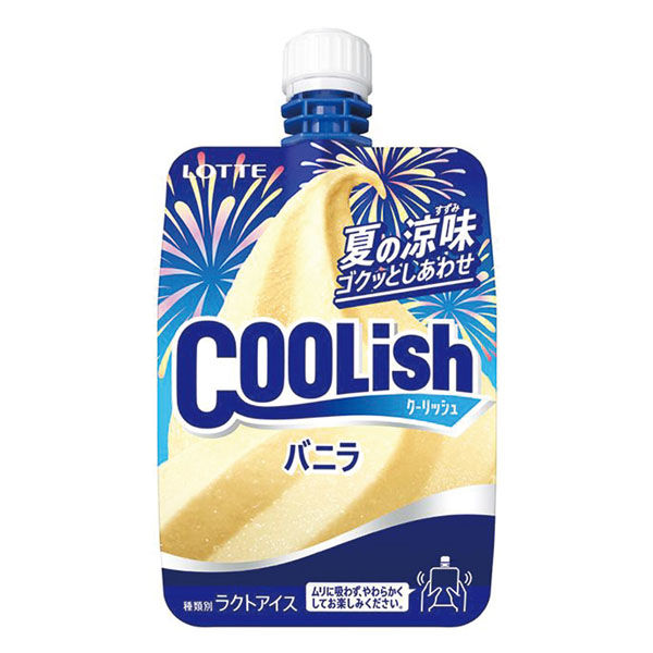 ロッテ [アイス] クーリッシュ バニラ 140ml×24個 49386288 1セット(24個)（直送品）