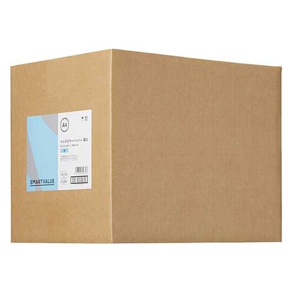 ジョインテックス スマートバリュー カラーペーパー厚口A4 空 2000枚 A271J-5 1箱（直送品）