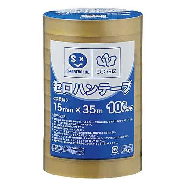 ジョインテックス スマートバリュー セロハンテープ15mm×35m 200巻B638J-200 B638J-200 1箱（直送品）