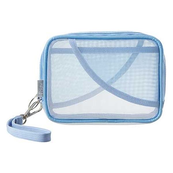 プラス Pasty ガジェットポーチ BL FL-220CA 1個（直送品）