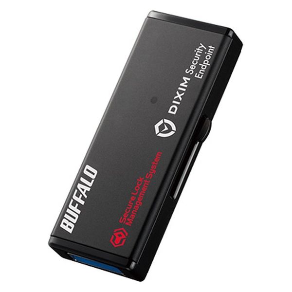 バッファロー  法人向けセキュリティーＵＳＢメモリー　ウイルスチェック　３年　８ＧＢ RUF3-HS8GEV3（直送品）