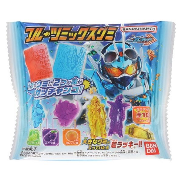 バンダイ 仮面ライダーフルーツミックスグミ 4570117912795 1セット(33g×24個)（直送品）