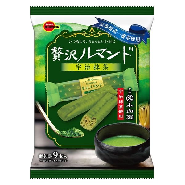 ブルボン 贅沢ルマンド宇治抹茶 4901360358007 1セット(9本×12個
