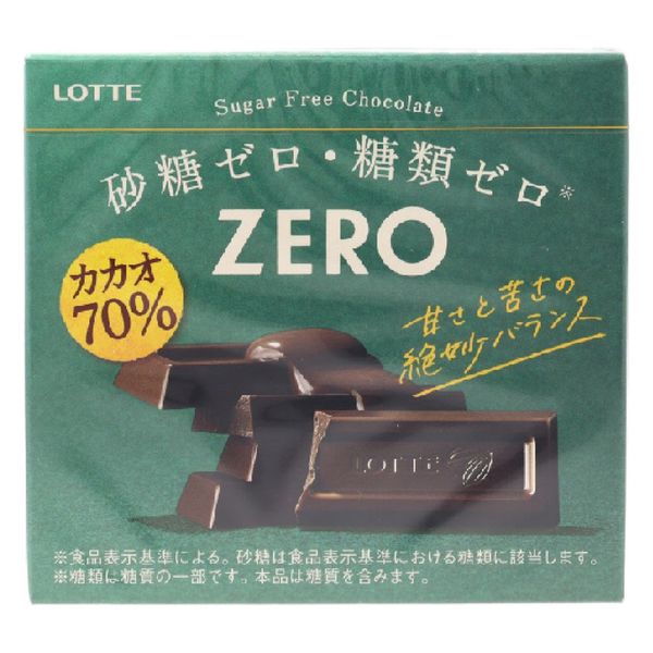 ロッテ ゼロ<カカオ70%> 4903333207237 1セット(50g×10個)（直送品）