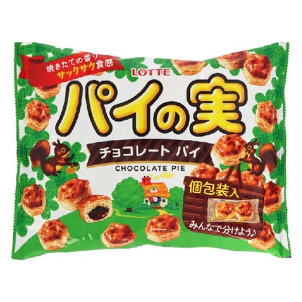 ロッテ パイの実シェアパック 4903333284443 1セット(124g×18個)（直送品）