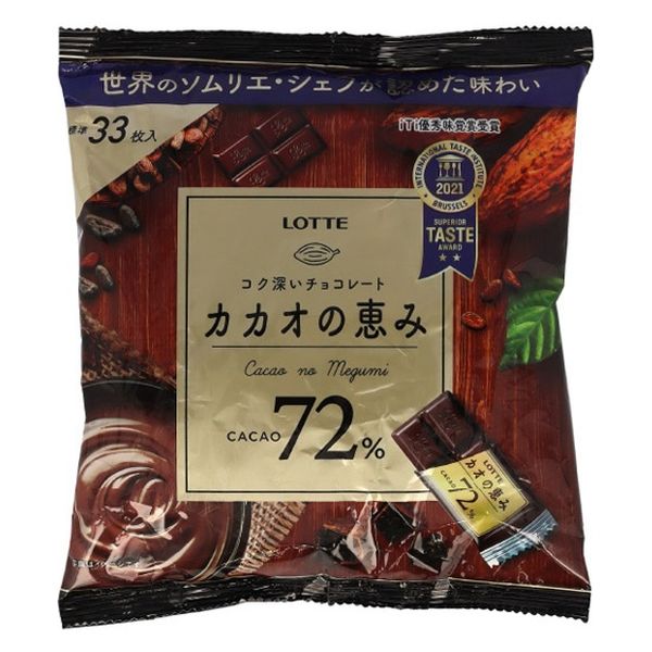 ロッテ カカオの恵みシェアパック 4903333291571 1セット(131g×18個)（直送品）