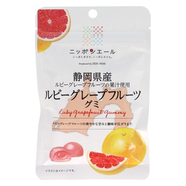 全国農協食品 NY 静岡ルビーグレープFグミ 4908012001311 1セット(40g×20個)（直送品）