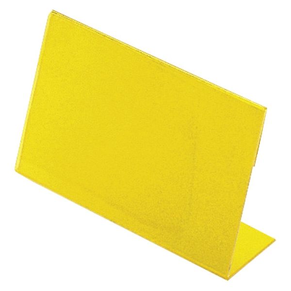 日本医理器材 名札立(L型) 23687803 70X110MM(イエロー) 1セット(10入)（直送品）