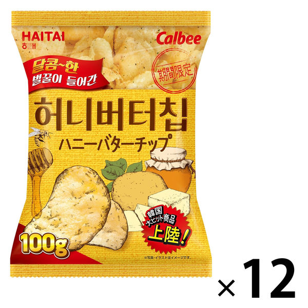 ハニーバターチップ 12袋 カルビー ポテトチップス スナック菓子 ハニーバターチップ 12袋 カルビー ポテトチップス スナック菓子