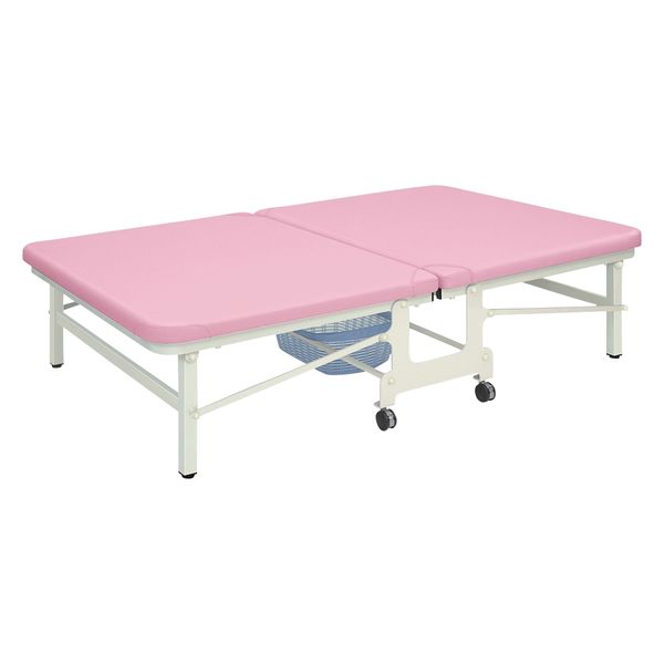 高田ベッド キングベンダ 25353705 ビニルレザーピンク TB-466(120X180X45CM) 1台（直送品）