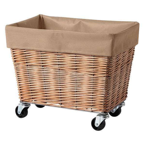 メルクロス WILLOW LAUNDRY BASKET With CASTER 28L BE 003404 1個（直送品）