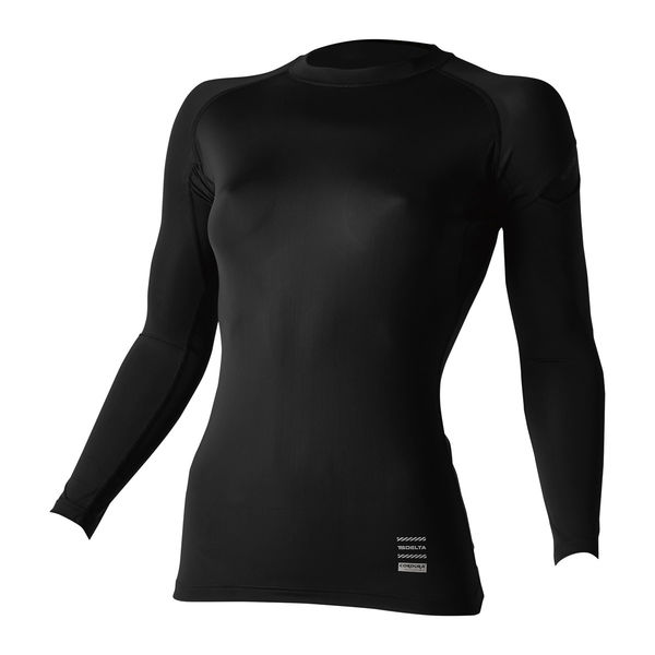 TS DESIGN コーデュラレディースロングスリーブシャツ ブラック L 831052-95-L 1着（直送品）