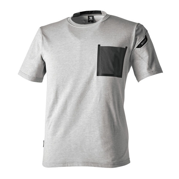 TS DESIGN TSDELTAコーデュラワークTシャツ アッシュグレー 3L