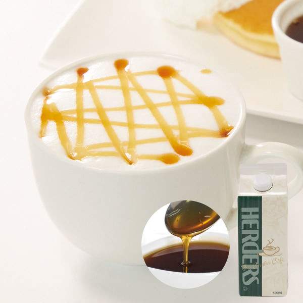 丸源飲料工業 ケ)業務用 カフェ用フレーバーソースマロン 88990 1ケース 500ml×12本　常温（直送品）