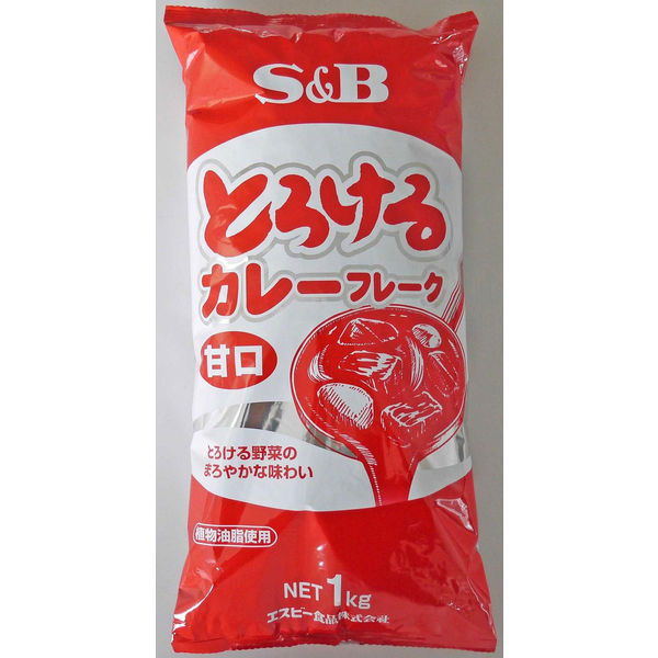 エスビー食品 ケ)業務用 とろけるカレーフレーク甘口 64660 1