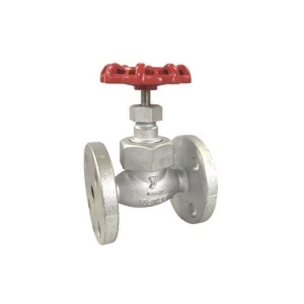 ヨシタケ グローブ弁 ダクタイル JIS10KFF GLV-10F-40A 1個 64-4025-59（直送品）