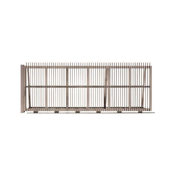 四国化成建材 ユニットラインBA4型 H2700 開口幅4000 アルミ 縦格子 両引き UBA4-27E-4WSC 1個（直送品） 1,207,707円