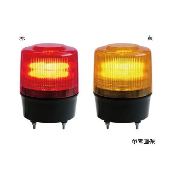 日惠製作所 簡易車両入出庫警告灯ニコトーチ 赤 ブザー付 KL12R-100TJR/TB 1個 63-1222-85（直送品）