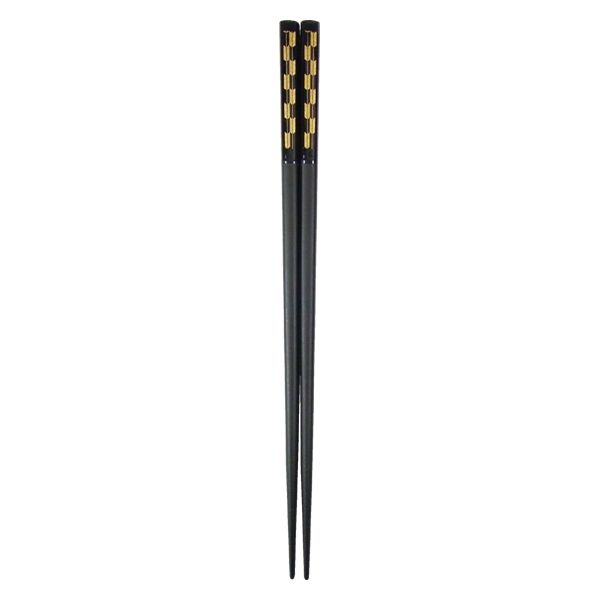 ナカノ 塗箸 食洗対応　矢絣文様 23ｃｍ MM-1591 1ケース(1ケース100個入×1)（取寄品）