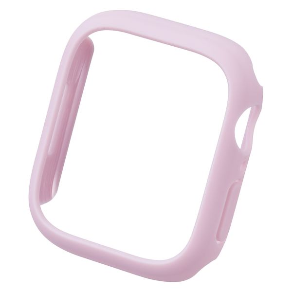 アップルウォッチカバー [41mm] バンパー ハード ラバーコート ラベンダー AW-23BBPPRPU エレコム 1個（直送品）
