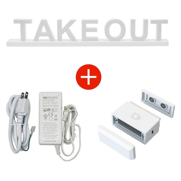 アクリサンデー ａｂｃＭＩＸ　マグネット連結タイプ　文字セット　「ＴＡＫＥ　ＯＵＴ」 146096 1セット（直送品） 40,188円