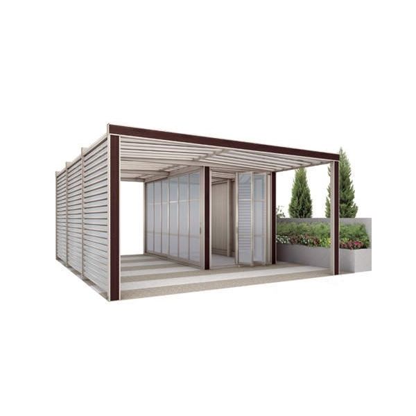 四国化成建材 F.リード カーポート収納庫付タイプ H6259 熱線遮断ポリカーボネート FCZL-P6259SB 1個（直送品） 3,170,216円