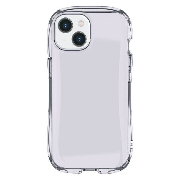 グルマンディーズ iPhone15/14/13 対応クリスタルクリアケース ライトピンク GMD-16LPK 1個（直送品）