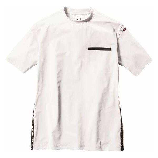 バートル BURTLE ショートTシャツ 吸水速乾 UVカット 接触冷感 ホワイト XL 247-29-XL 1枚