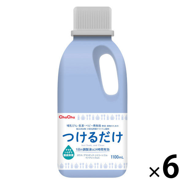 ChuChuBaby（チュチュベビー）つけるだけ 1100ml 6本 ジェクス