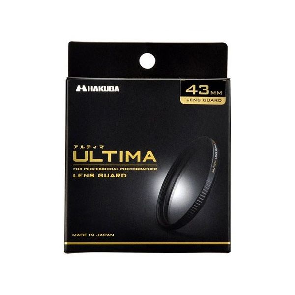 ハクバ写真産業 ULTIMA(アルティマ)レンズガード 43mm CF-UTLG43 1個 62-9762-49（直送品）